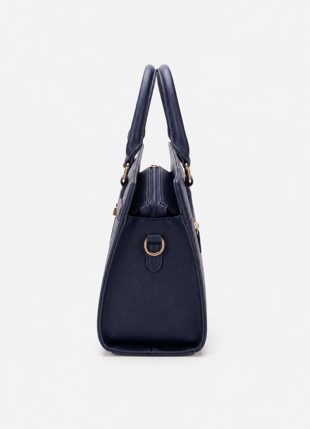 Women's Midnight Blue PU Leather Shoulder Handbag – Elegant Casual Everyday Purse