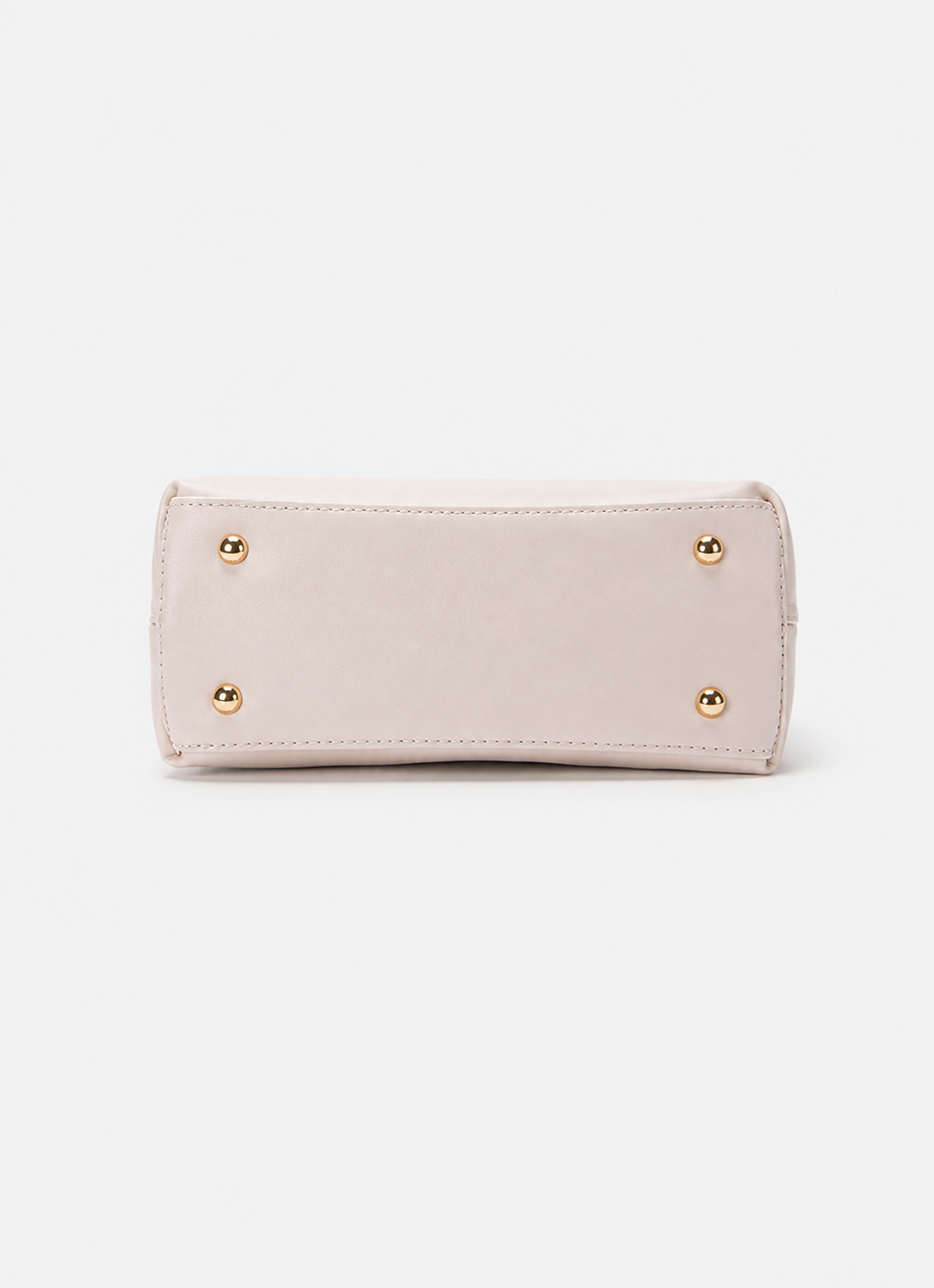 Women's White PU Leather Shoulder Handbag – Casual Everyday Fashion Bag